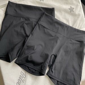 Fabletics Women's Black Biker Shorts